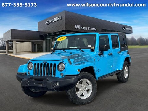 2017 Jeep Wrangler Unlimited Sahara 4X4