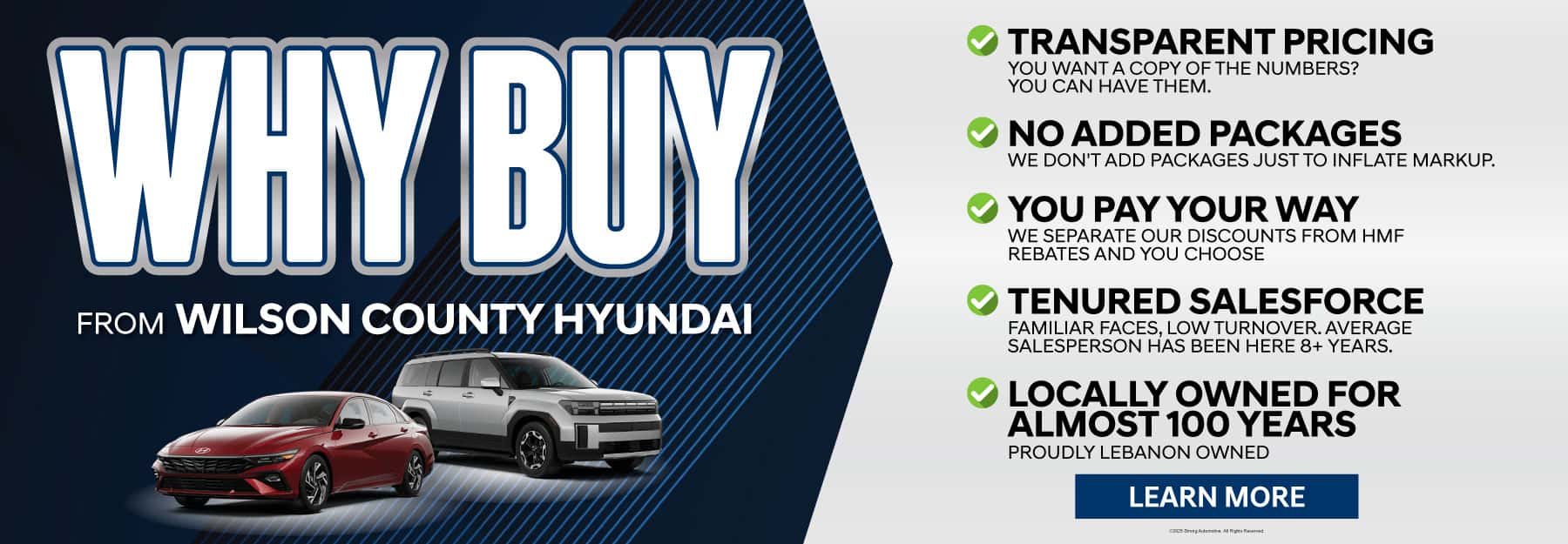 Why Buy at Wilson County Hyundai in Lebanon TN